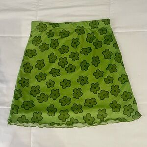 Y2K Mesh Skirt